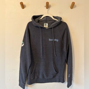 Coastal Classics W's Sun Valley Idaho Logo Sweatshirt Hoodie Sz Large Grey